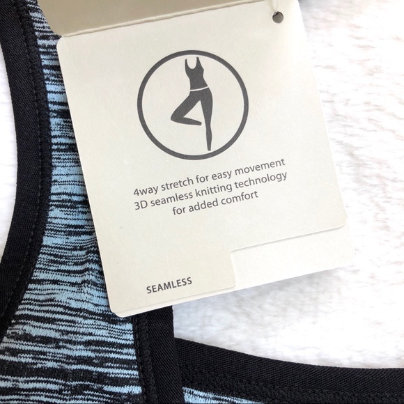 Nikibiki Racer Back Sports Bra Aqua Marin Size M/L - Picture 9 of 10